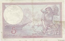 5 Francs FEMME CASQUÉE modifié FRANKREICH  1940 F.04.16 SS