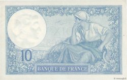 10 Francs MINERVE FRANCIA  1927 F.06.12 BB to SPL
