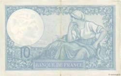 10 Francs MINERVE modifié FRANCE  1939 F.07.02 VF+
