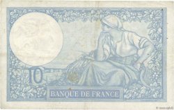 10 Francs MINERVE modifié FRANKREICH  1939 F.07.03 SS