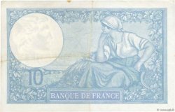 10 Francs MINERVE modifié FRANKREICH  1939 F.07.13 fVZ