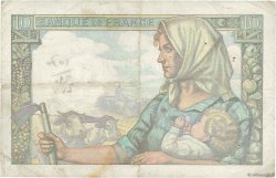 10 Francs MINEUR FRANKREICH  1941 F.08.02 S