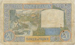 20 Francs TRAVAIL ET SCIENCE FRANCIA  1940 F.12.02 B