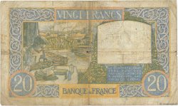 20 Francs TRAVAIL ET SCIENCE FRANKREICH  1940 F.12.02 SGE
