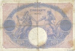 50 Francs BLEU ET ROSE FRANCIA  1910 F.14.23 RC+