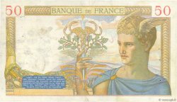 50 Francs CÉRÈS FRANCIA  1935 F.17.11 BB