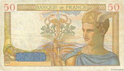 50 Francs CÉRÈS FRANKREICH  1936 F.17.23 fSS