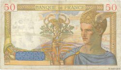 50 Francs CÉRÈS modifié FRANCIA  1939 F.18.26 BC