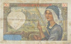 50 Francs JACQUES CŒUR FRANCIA  1940 F.19.03 q.MB
