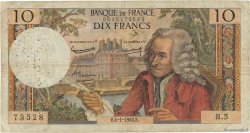 10 Francs VOLTAIRE FRANKREICH  1963 F.62.01 SGE