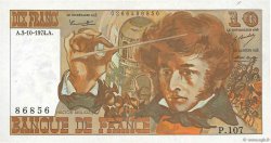 10 Francs BERLIOZ FRANCE  1974 F.63.07b VF