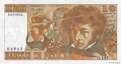 10 Francs BERLIOZ FRANKREICH  1975 F.63.08 VZ