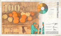 100 Francs CÉZANNE FRANCIA  1997 F.74.01 q.BB
