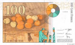 100 Francs CÉZANNE FRANCIA  1998 F.74.02 SPL+