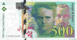 500 Francs PIERRE ET MARIE CURIE FRANCE  1994 F.76.01 XF-