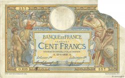 100 Francs LUC OLIVIER MERSON avec LOM FRANCIA  1909 F.22.02 B