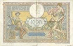 100 Francs LUC OLIVIER MERSON grands cartouches FRANCE  1924 F.24.02 TTB