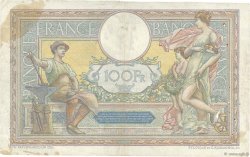 100 Francs LUC OLIVIER MERSON grands cartouches FRANCIA  1924 F.24.02 BC