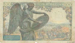 100 Francs DESCARTES FRANCIA  1942 F.27.01 q.MB