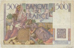 500 Francs CHATEAUBRIAND FRANCE  1952 F.34.09 F