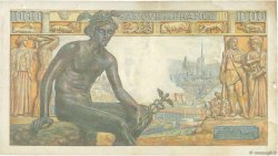 1000 Francs DÉESSE DÉMÉTER FRANCE  1943 F.40.40 F+