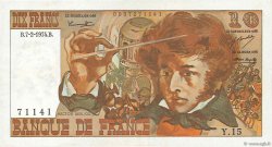 10 Francs BERLIOZ FRANCIA  1974 F.63.03 MBC+