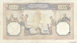 1000 Francs CÉRÈS ET MERCURE FRANCIA  1928 F.37.02 MB