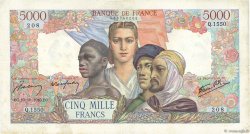 5000 Francs EMPIRE FRANÇAIS FRANCE  1945 F.47.47 TTB