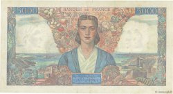5000 Francs EMPIRE FRANÇAIS FRANCIA  1945 F.47.48 MBC