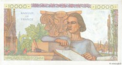 10000 Francs GÉNIE FRANÇAIS FRANKREICH  1954 F.50.71 VZ