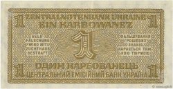 1 Karbowanez UKRAINE  1942 P.049 AU
