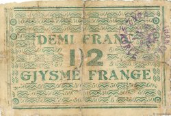 0,50 Franc ALBANIA  1917 PS.143a G