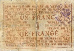 1 Franc ALBANIA  1917 PS.144a RC+