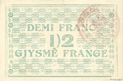 0,50 Franc ALBANIA  1917 PS.145c VF+