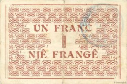 1 Franc ALBANIA  1917 PS.146c MBC