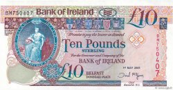 10 Pounds NORTHERN IRELAND  2005 P.075var FDC