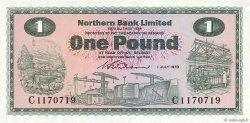 1 Pound NORTHERN IRELAND  1970 P.187a FDC