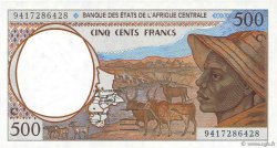 500 Francs ZENTRALAFRIKANISCHE LÄNDER  1994 P.101Cb fST+