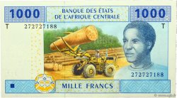 1000 Francs CENTRAL AFRICAN STATES  2002 P.107Ta UNC