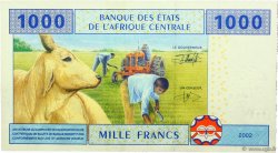 1000 Francs CENTRAL AFRICAN STATES  2002 P.107Ta UNC