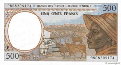 500 Francs CENTRAL AFRICAN STATES  1998 P.201Ee UNC-