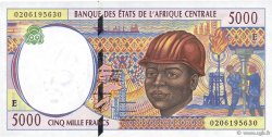 5000 Francs ÉTATS DE L AFRIQUE CENTRALE  2002 P.204Eg
