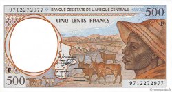 500 Francs CENTRAL AFRICAN STATES  1997 P.301Fd XF+