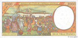 2000 Francs CENTRAL AFRICAN STATES  1998 P.303Fe UNC-