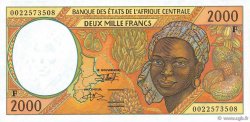 2000 Francs CENTRAL AFRICAN STATES  2000 P.303Fg UNC-
