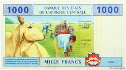 1000 Francs ESTADOS DE ÁFRICA CENTRAL
  2002 P.307Ma FDC