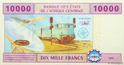 10000 Francs ZENTRALAFRIKANISCHE LÄNDER  2002 P.310Ma fST+