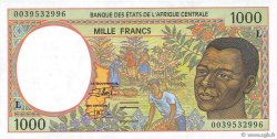 1000 Francs CENTRAL AFRICAN STATES  2000 P.402Lg UNC-