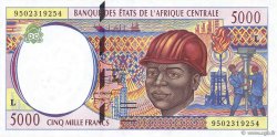 5000 Francs CENTRAL AFRICAN STATES  1995 P.404Lb UNC