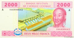 2000 Francs CENTRAL AFRICAN STATES  2002 P.408A
